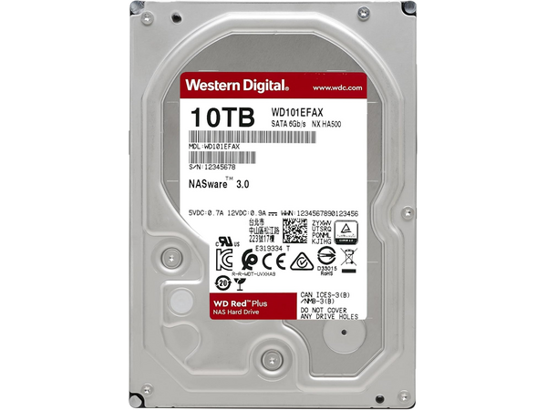 WD Red Western Digital WD101EFAX NAS Recertified Festplatte 10TB 3.5 Zoll