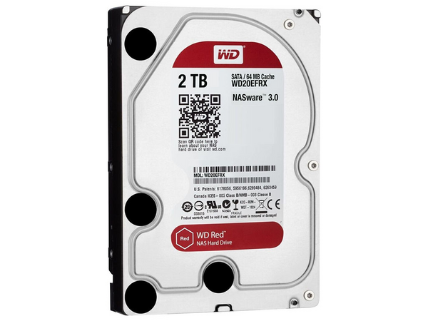 WD Red Western Digital WD20EFRX NAS Festplatte 2TB 3.5 Zoll