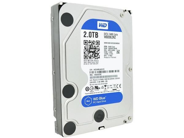 WD Blue Western Digital WD20EZRZ Festplatte 2TB 3.5 Zoll...