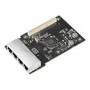 ASUS MCI-1G/350-4T 1000Base-T Quad Port Network Mezzanine...