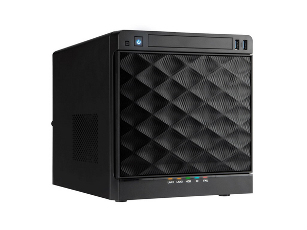 InWin MS04-315P Mini-ATX Geh�use 4-Bay Server Mini-Tower Chassis 315W PSU