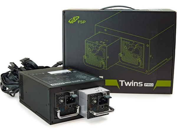 FSP Twins Pro 500W FSP500-50RAB ATX PSU Redundant Netzteil 80+ Gold