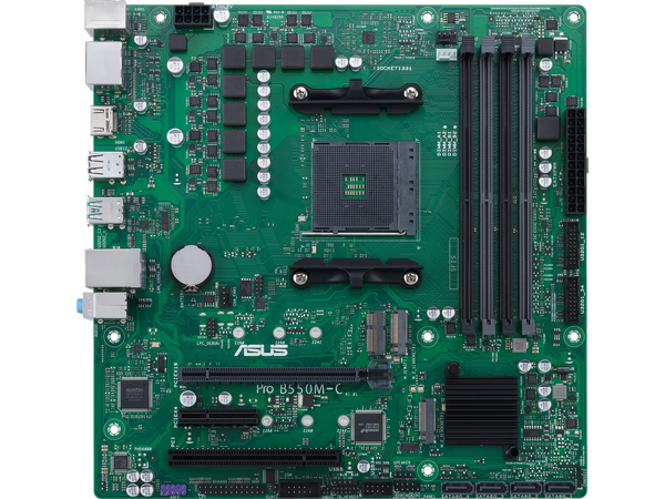 Asus Pro B550M-C/CSM mATX So. AMD AM4 DDR4 Mainboard