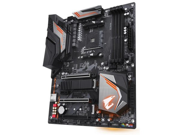 Gigabyte X470 Ultra Gaming ATX So. AMD AM4 DDR4 Mainboard