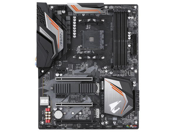 Gigabyte X470 Ultra Gaming ATX So. AMD AM4 DDR4 Mainboard